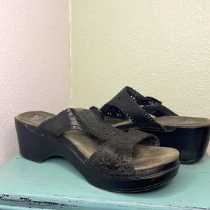 Dansko Block Heel Platform